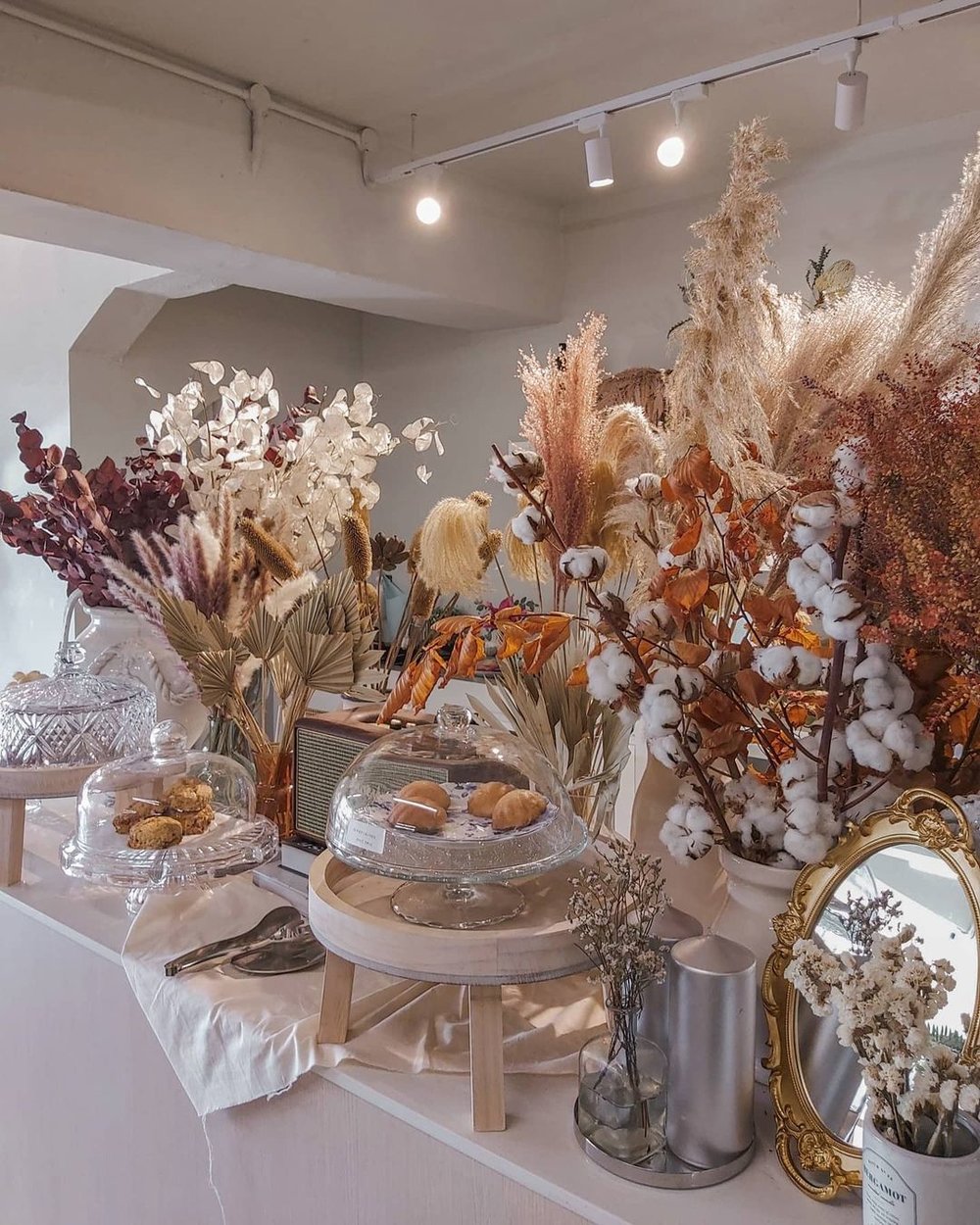 Fine Coffee and Flowers Cafe Korea Town Ampang Florist Cafe KL