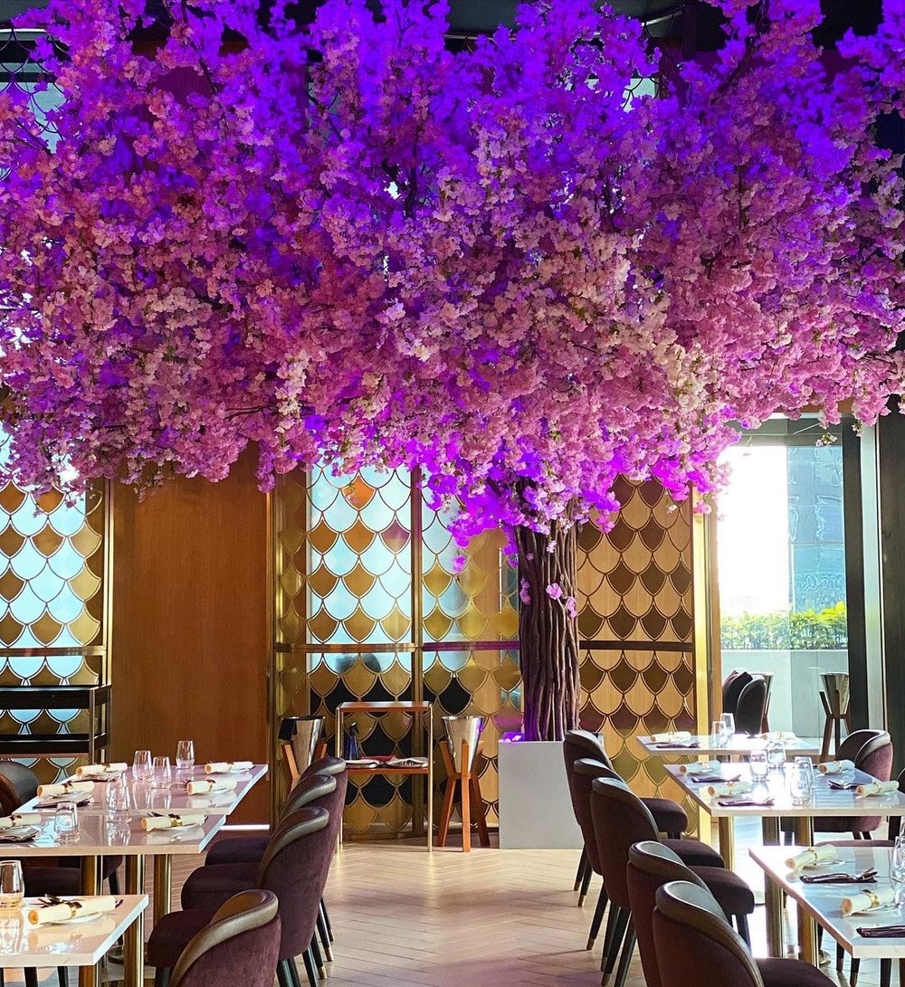 Willow Restaurant Fine Dining W Hotel Kuala Lumpur Floral Restaurant