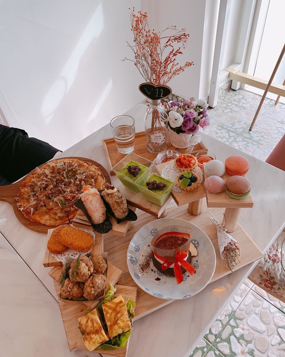 Viola Flower Cafe Bukit Jalil Floral Restaurant in KL