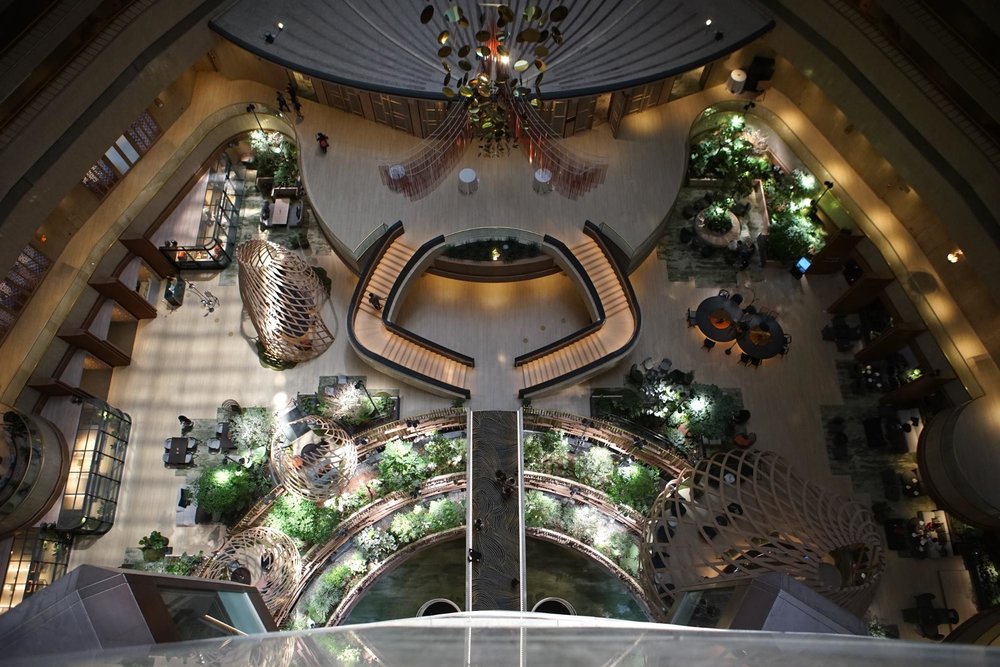 parkroyal marina bay lobby