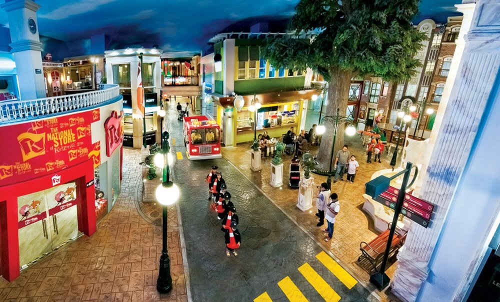 Kidzania Kuala Lumpur map how to get there