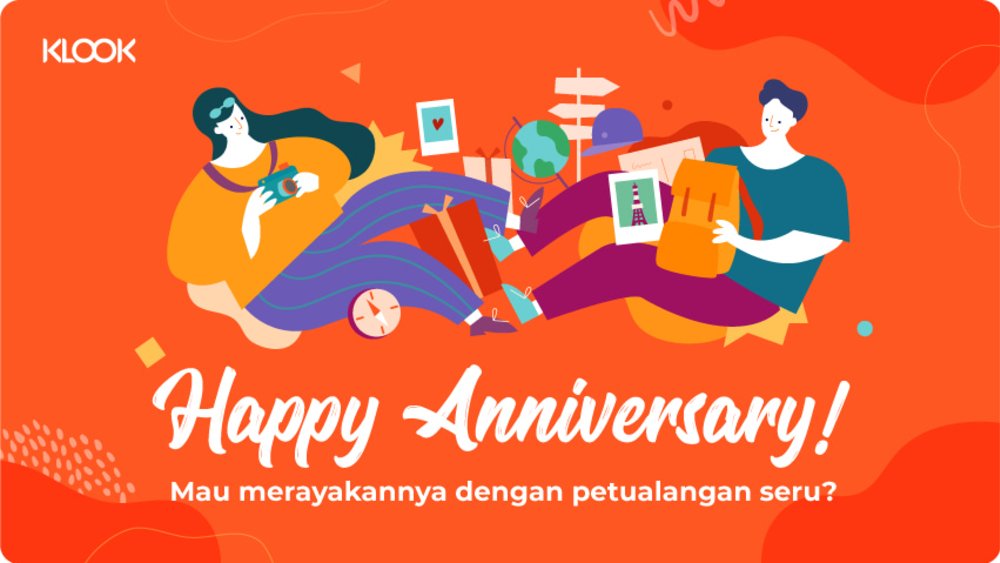 Klook Gift Card ID Design - Anniversary