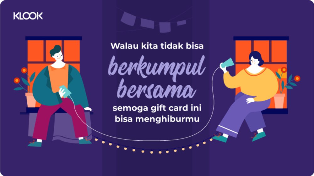Klook Gift Card ID Design - Anniversary 2