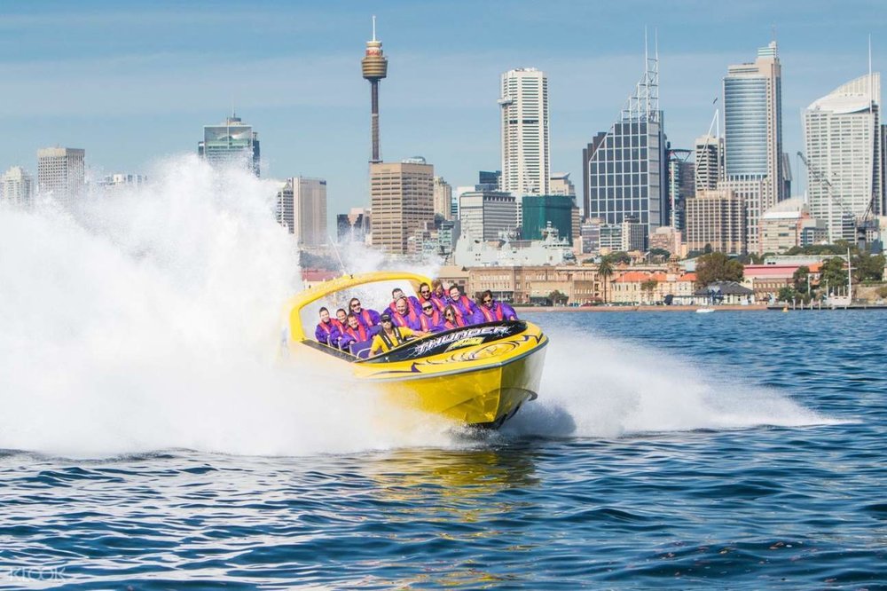 A thrilling jet boat ride in Sydney