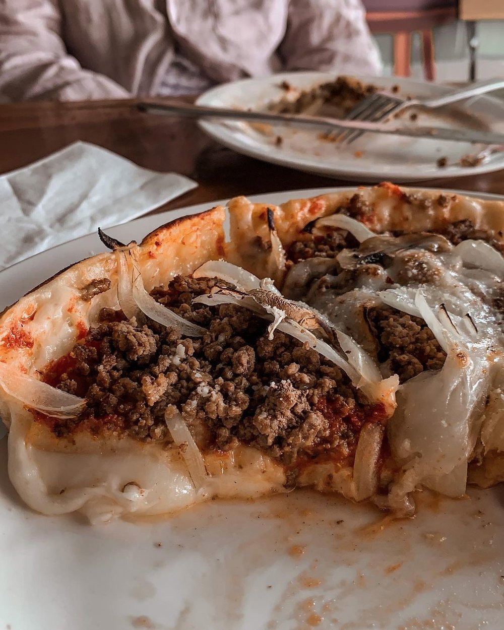 Deep Dish Pizza Meat & Eat Aman Suria Best Pizza In KL & PJ