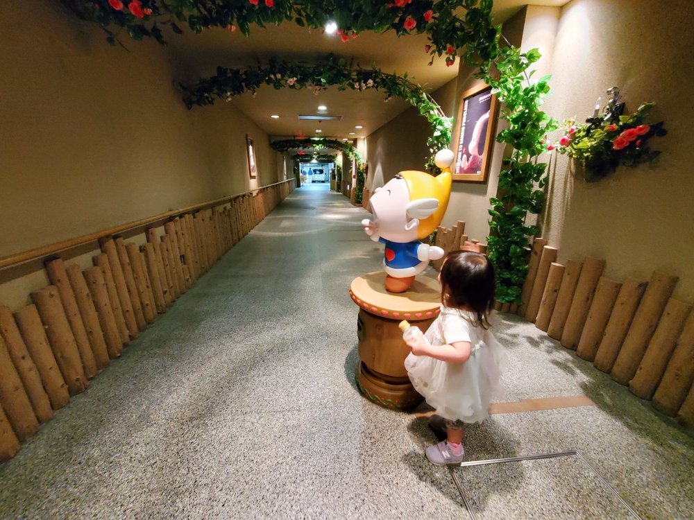 ピューロランドの駐車場