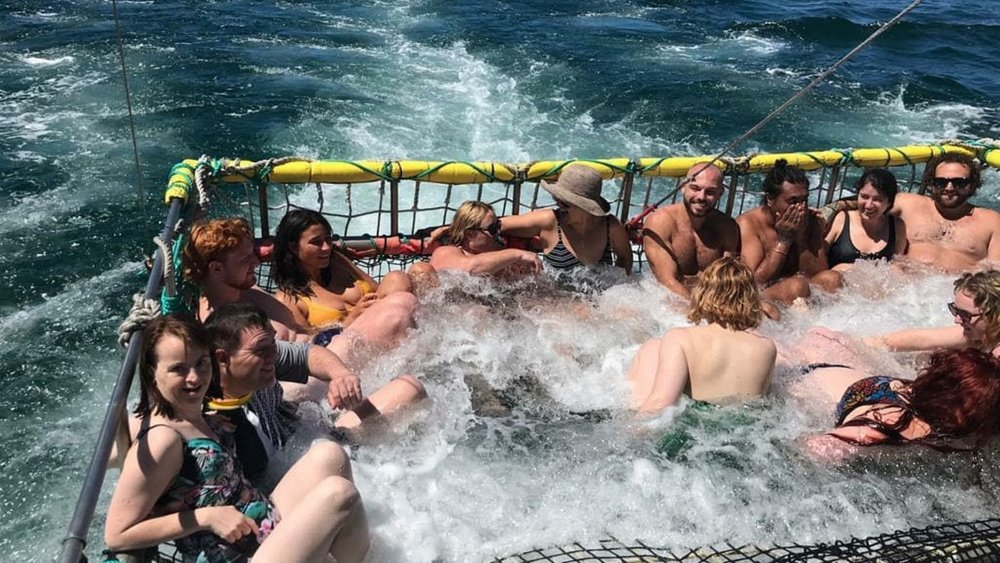 Boom netting on the lapping waters of Jervis Bay. Credits @jervisbaywild on Instagram
