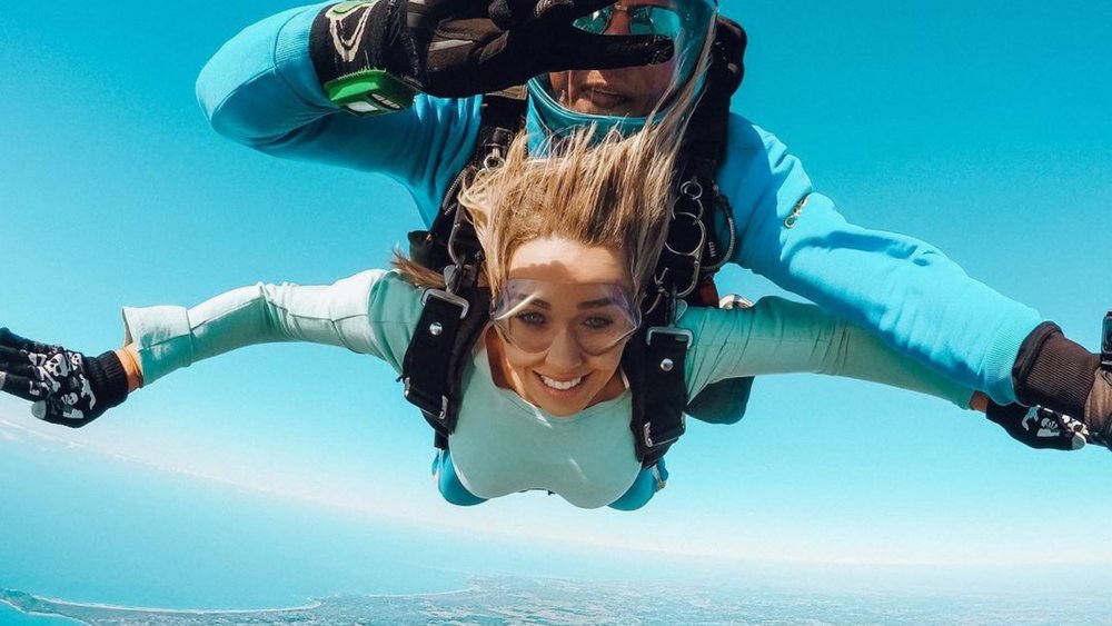 Take a leap of faith and enjoy Byron Bay’s picture-perfect view from up above Credits: @tarahelizabeth
