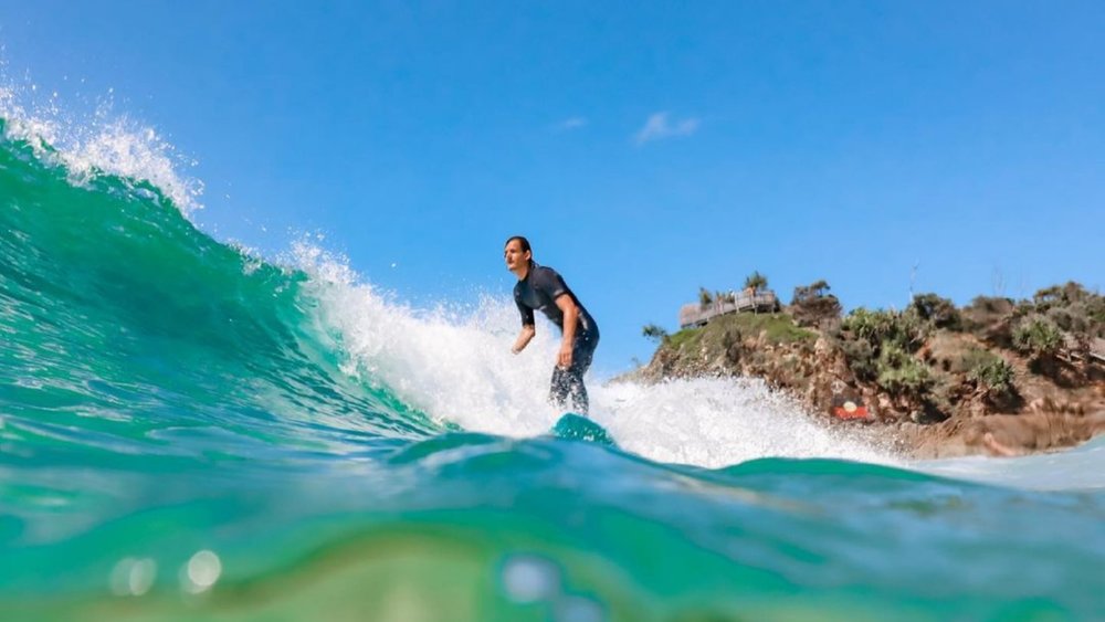 Surf to your heart’s desire at The Pass. Credit: @lindaoceanic