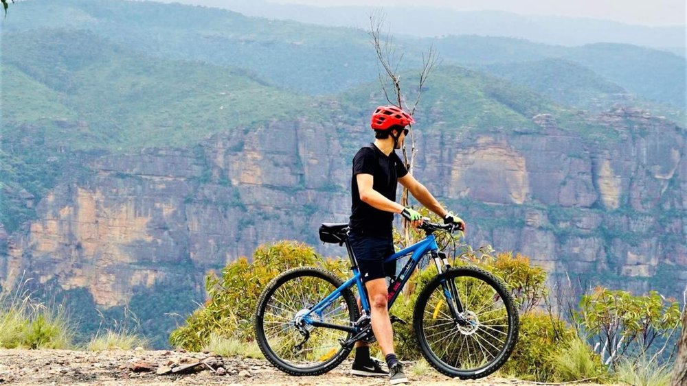 Pedal your way through the Hanging Rock biking trail!