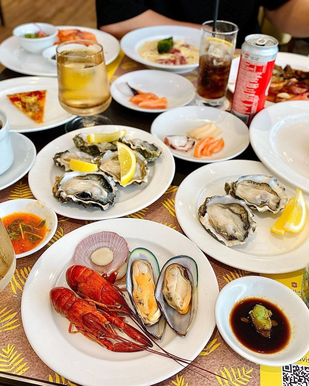 lemon garden shangri-la hotel kl seafood buffet review