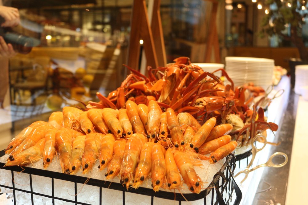 shangri-la hotel kl lemon garden seafood buffet review