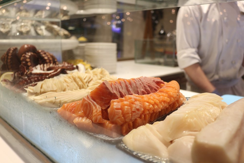 shangri-la hotel kl lemon garden seafood buffet review desserts