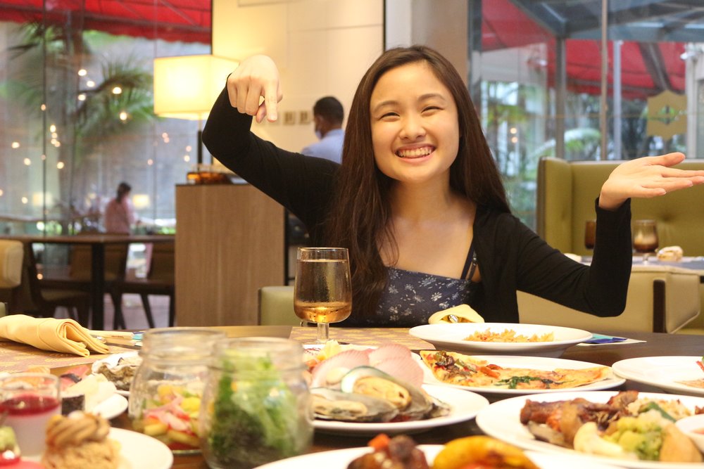 shangri-la hotel kl lemon garden seafood buffet review desserts