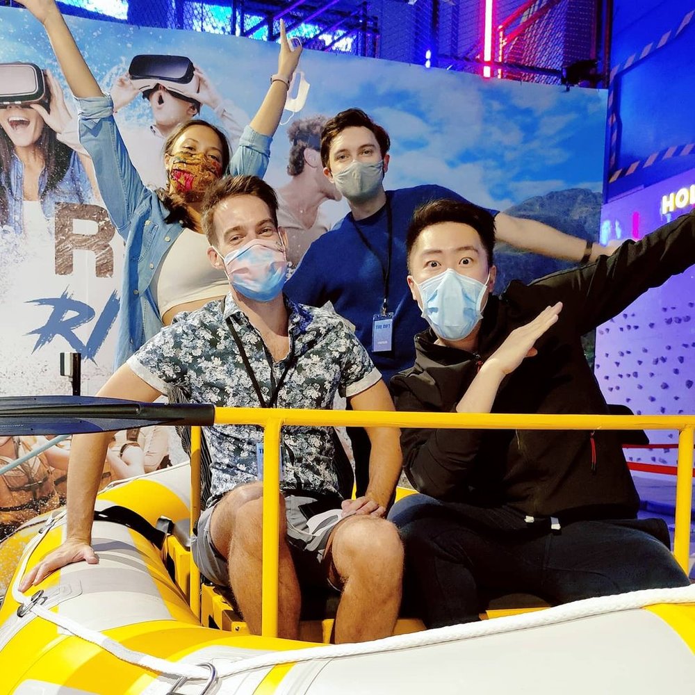 Run The River VR indoor white water rafting at The Rift KL