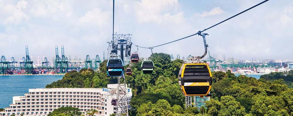 senior friendly activities singapore cable car