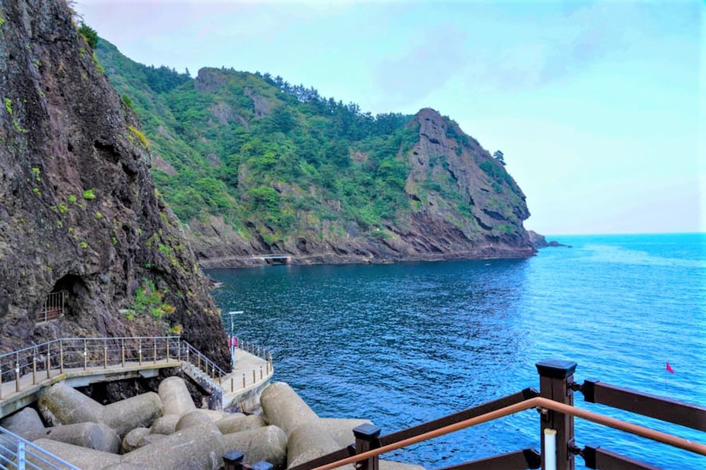 울릉 행남해안산책로