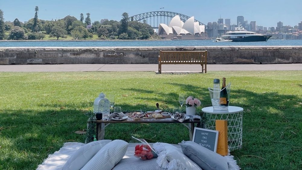 View from the Royal Botanical Gardens, one of the picnic spot options for the Private Luxury Picnic Experience. Image credits: @rbgsydney on Instagram