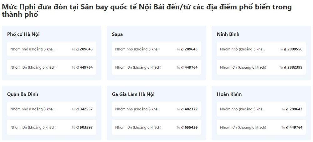 gia-xe-dua-don-san-bay-noi-bai