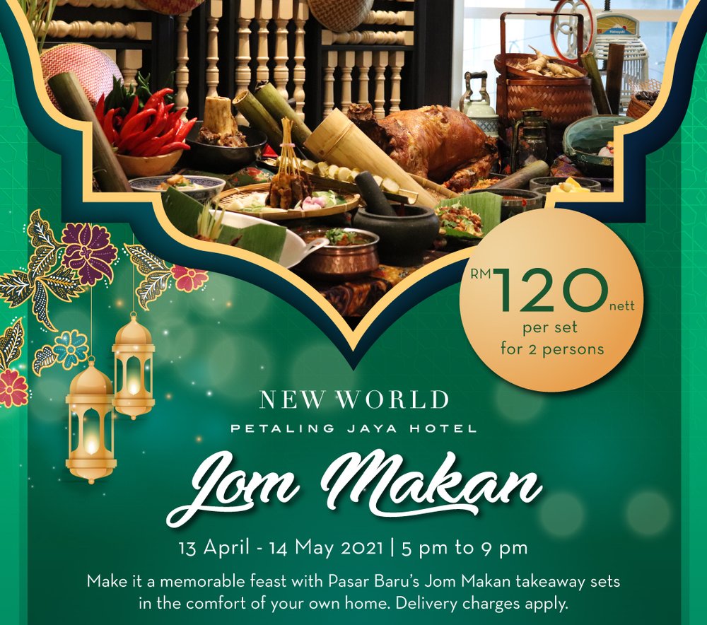 Jom Makan Ramadan Takeaway Menu for Pasar Baru New World PJ
