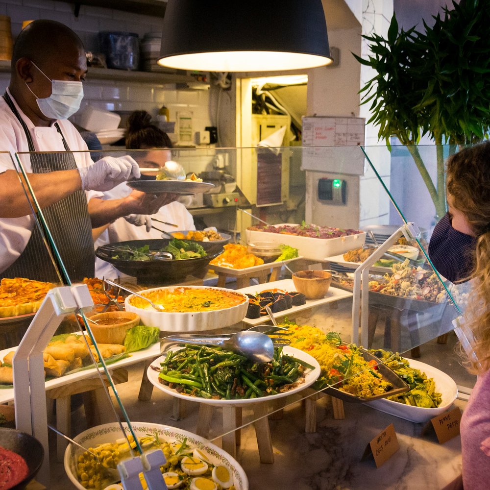 Lisette’s Cafe & Bakery best halal vegetarian buffet in KL