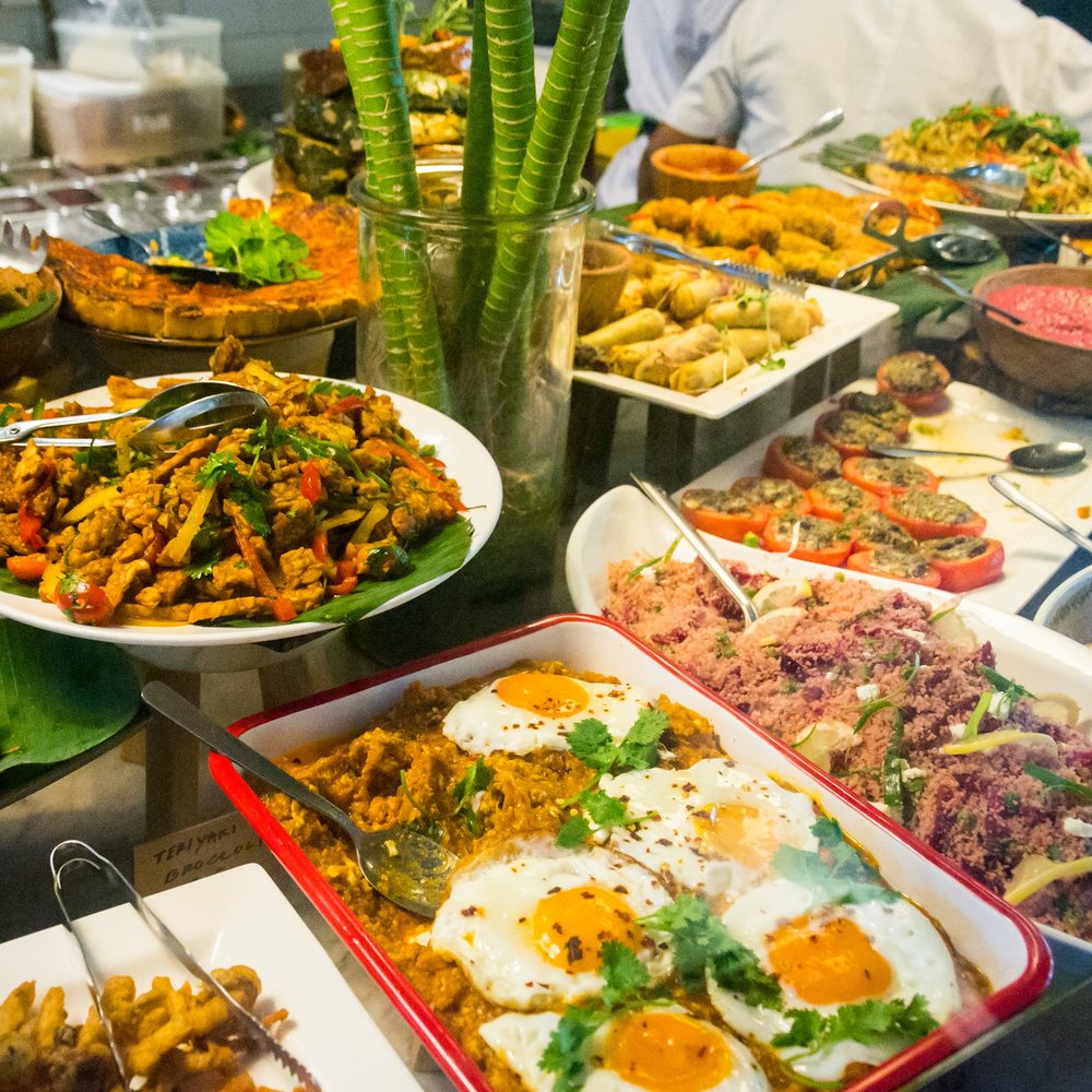 Lisette's Cafe & Bakery best halal vegetarian buffet in KL