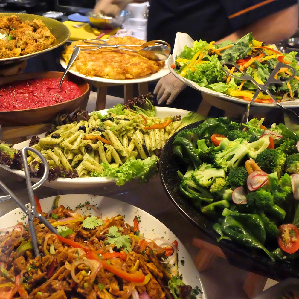Lisette’s Cafe & Bakery best halal vegetarian buffet in KL