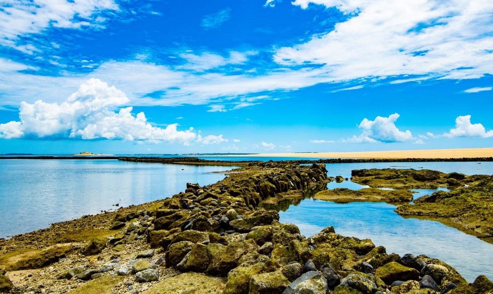 澎湖吉貝沙尾沙灘