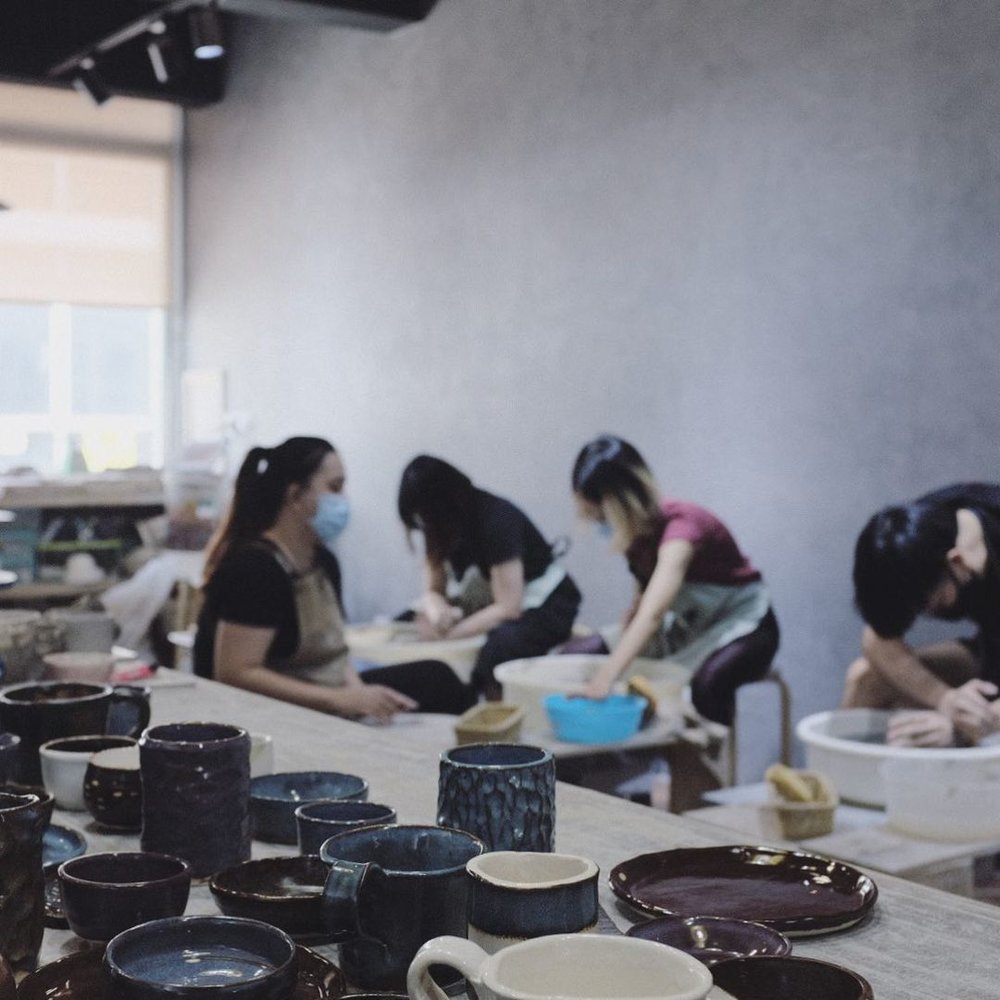 Beary Potter Studio pottery class studios kl