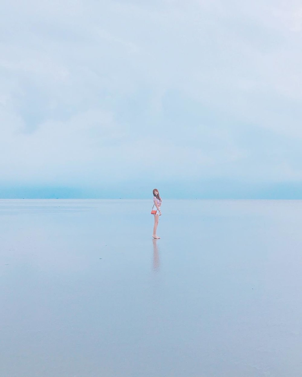 sasaran beach sky mirror kuala selangor 