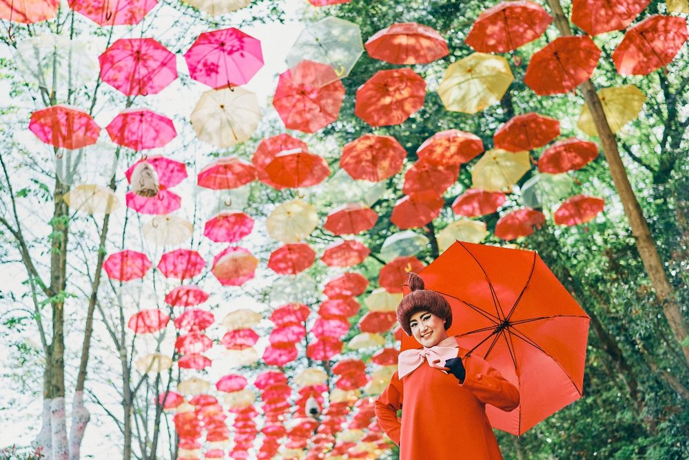 春バージョンは「リトルミィ」の赤