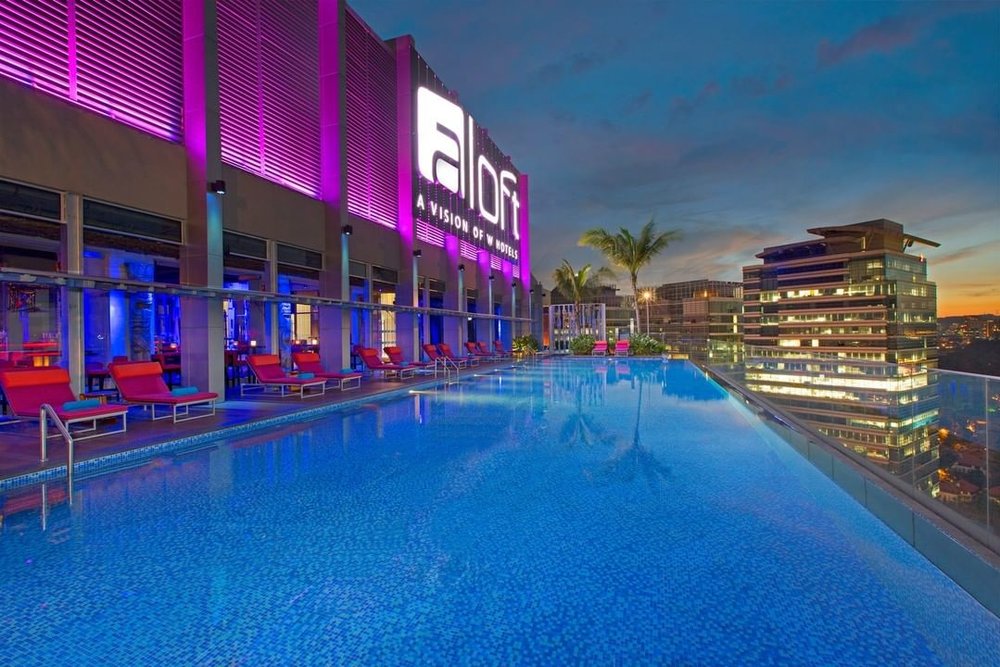 aloft kuala lumpur sentral kl hotel staycation