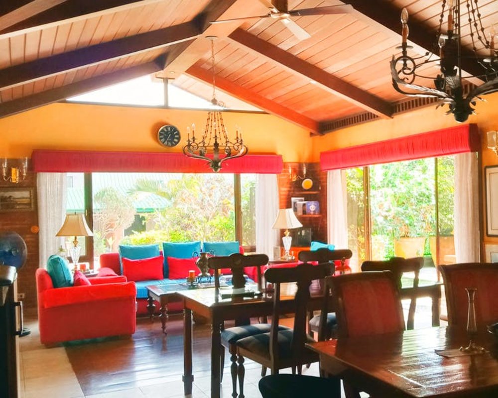 The Carmelence view living room