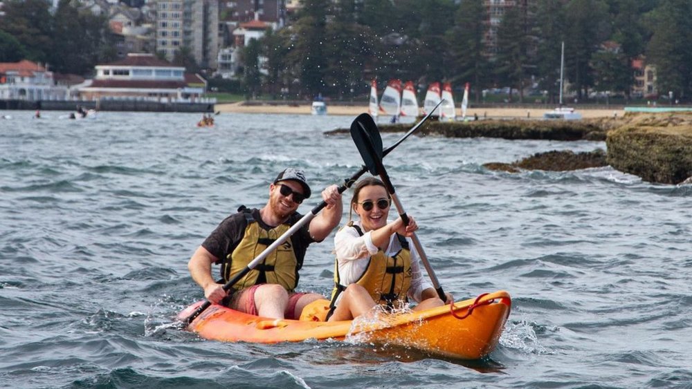 Go kayaking in one of the best kayak destinations in the New South Wales - Manly. Image credits @manlykayakcentre on Instagram