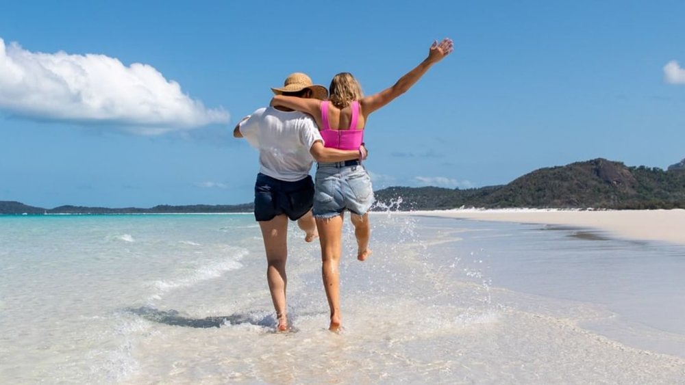 Put on some sunscreen and have fun in the sun at Whitehaven Beach! Credits: @cruisewhitsundays