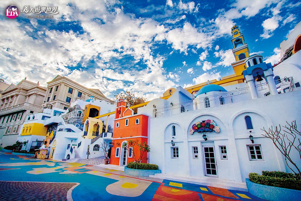 義大世界 - 聖托里尼山城