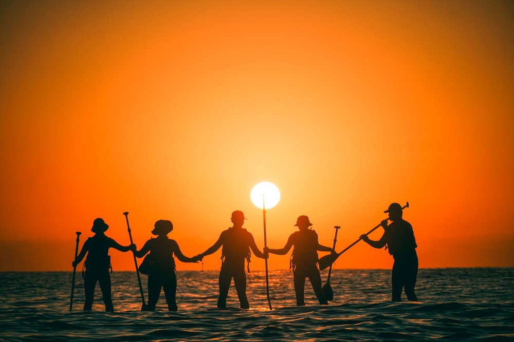 水上活動推薦：SUP：清水斷崖：日落