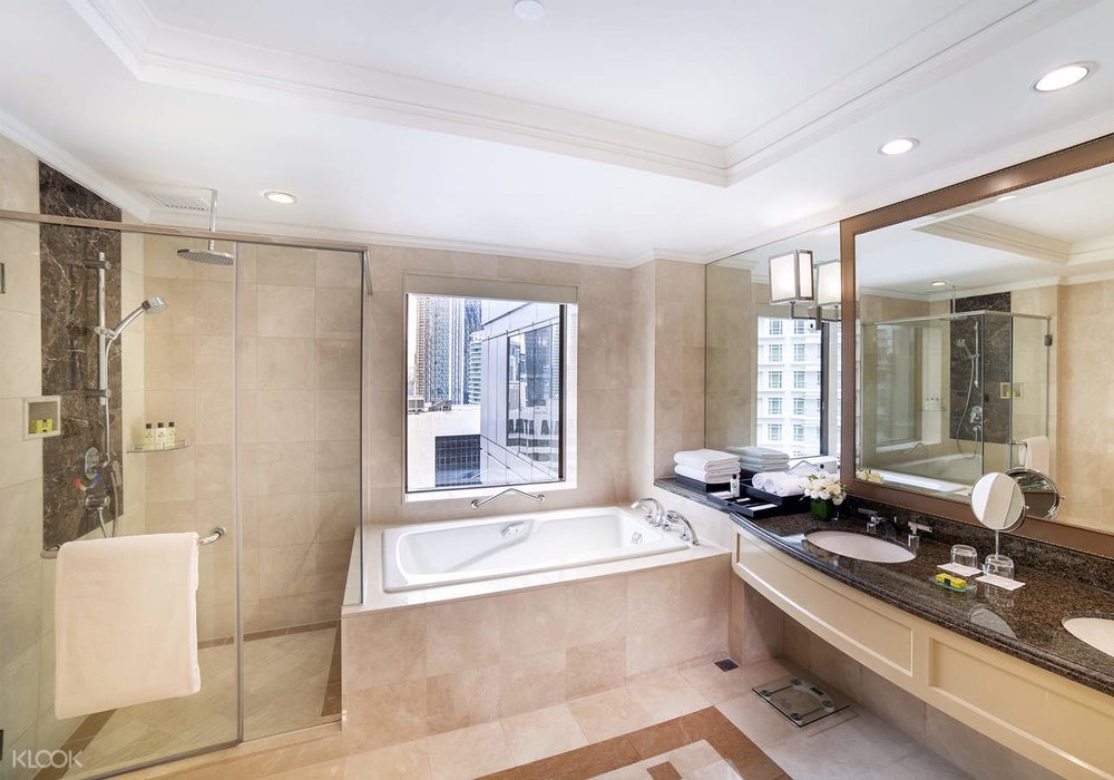 intercontinental hotel kl bathtub bathroom