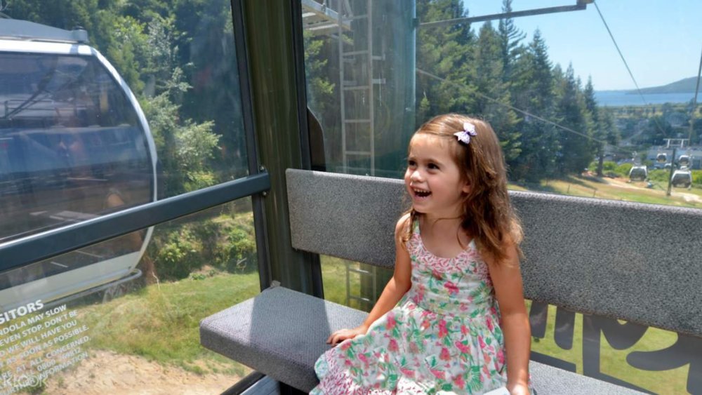Skyline gondola is the perfect place to play I Spy with the kids!