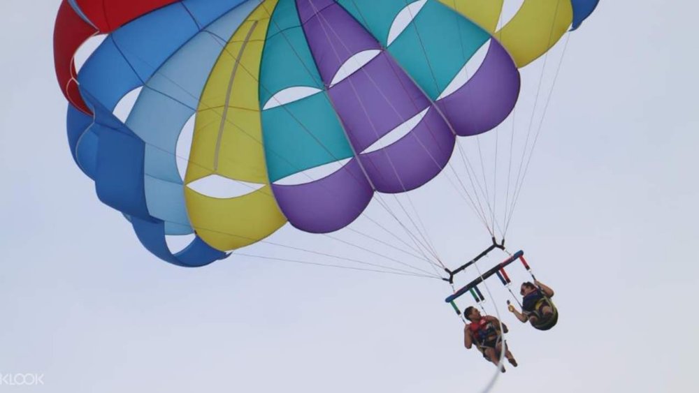 Reach for the clouds with this parasailing adventure