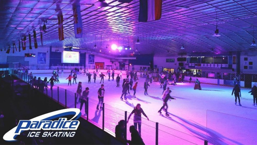 Take your kids out on the ice and skate in Paradice! Image credits @paradicebotany on Instagram