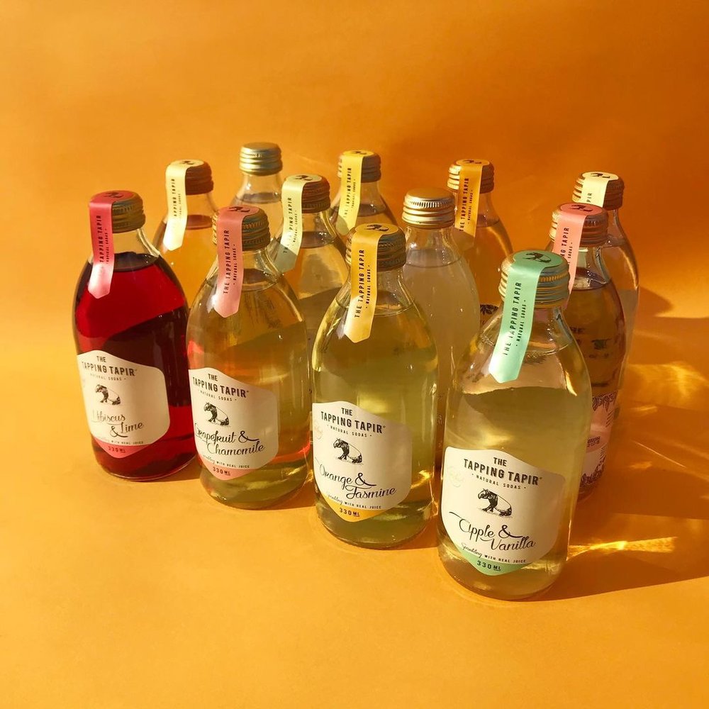 The Tapping Tapir Halal Natural Sodas shop local brands for fresh fruit juice