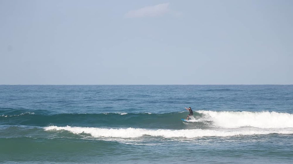 man surfing in zambales 