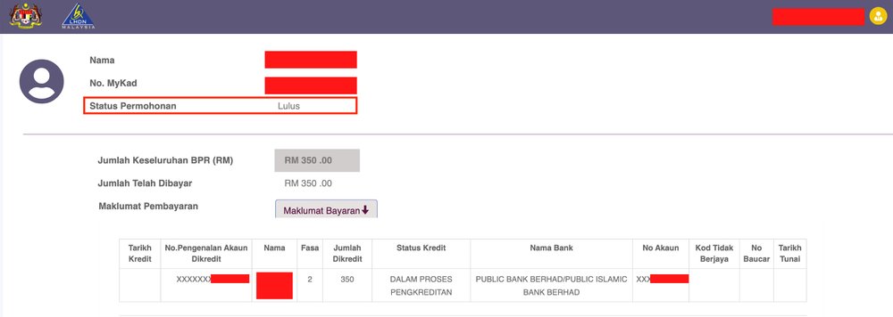 BPR申请结果查询