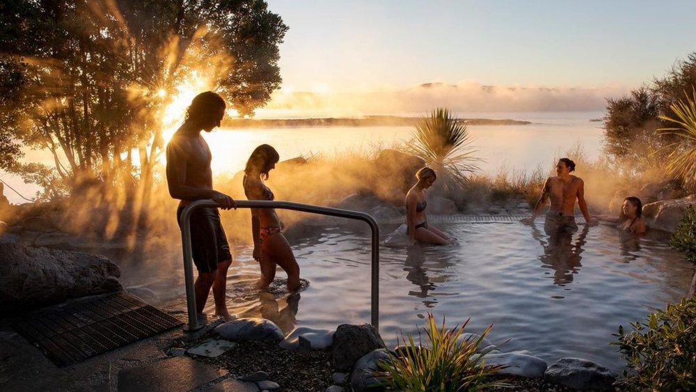 Enjoy a relaxing day at Polynesian Spa. Image credits: @polynesianspa