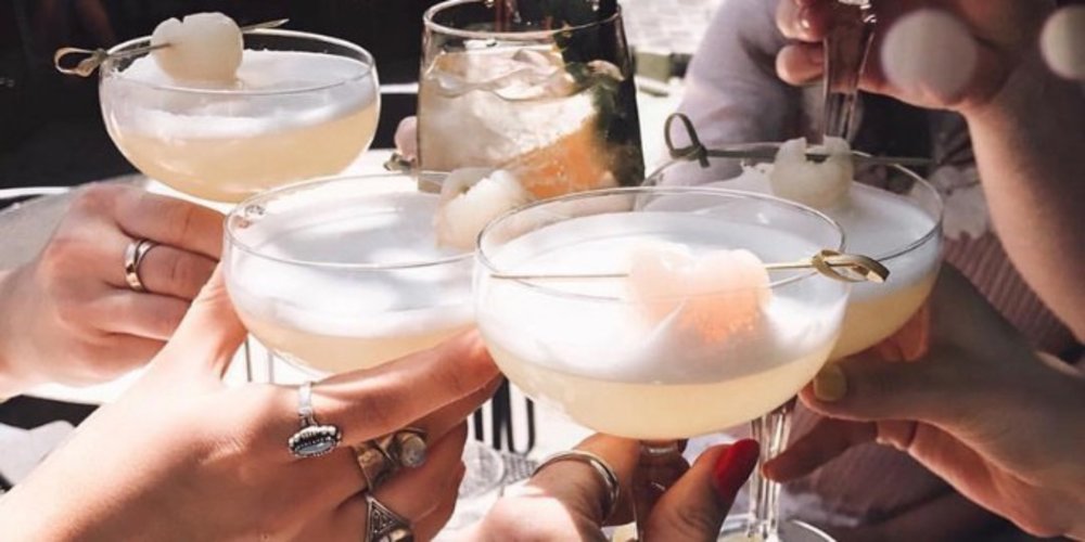 Even your carnivore mates will drool over this vegan Bottomless Brunch spread at Untied! Image credit: @untied_sydney on Instagram. Source: https://www.instagram.com/p/BtZqX9qAD5y/ 