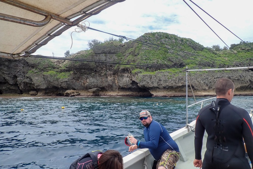 あっという間に青の洞窟に到着