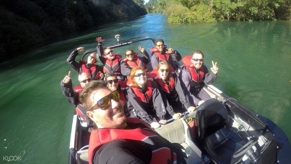 Have a blast riding through Tutukau Gorge and wading through the warm falls!