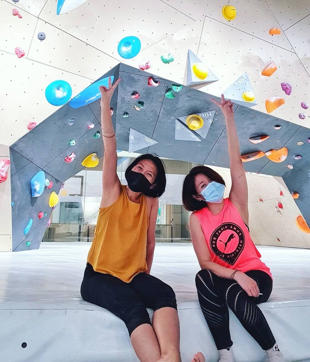 bouldering rock climbing kl bump bouldering