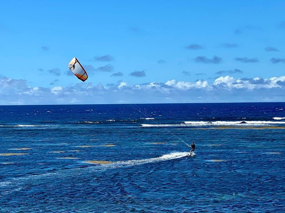 kitesurfing in kingfisher beach 